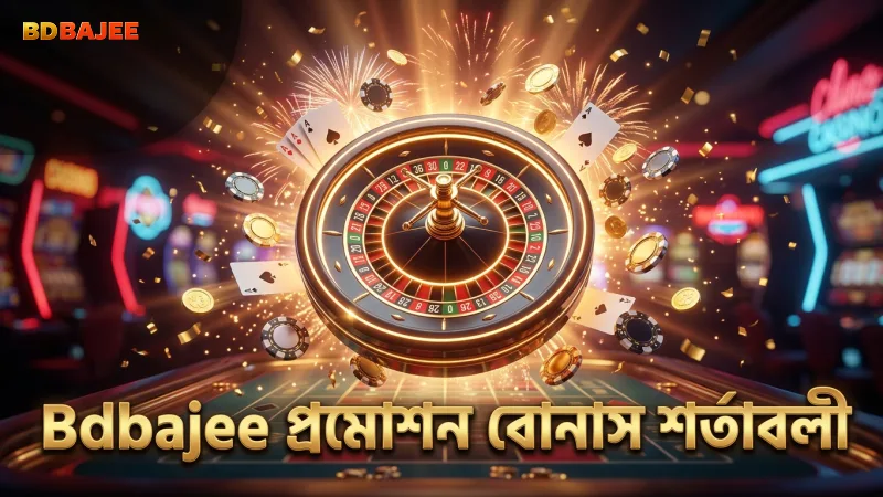 বোনাস শর্তাবলী বুঝে Bdbajee প্রমোশন এ সঠিক পদক্ষেপ নিন।