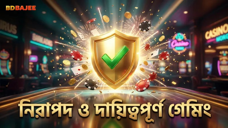 নিরাপত্তা যাচাই ও দায়িত্বপূর্ণ গেমিং নিশ্চিতকরণ প্রয়োজন।