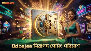 নিরাপত্তা নিশ্চিত করতে Bdbajee–র বিশ্বস্ত গেমিং পরিবেশ।