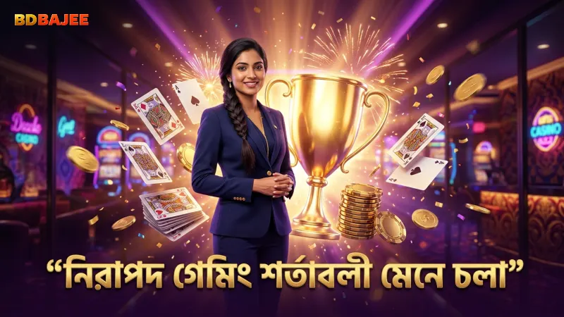 সঠিক শর্তাবলী মেনে চলা নিরাপদ গেমিং নিশ্চিত করে।