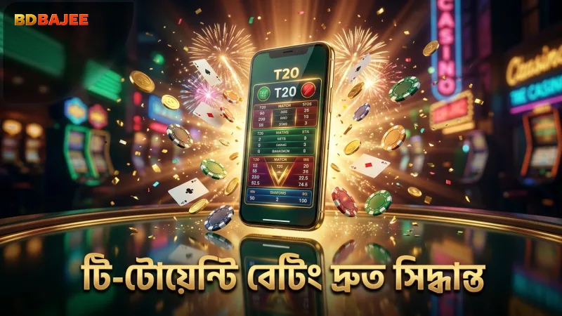 টি-টোয়েন্টি বেটিং দ্রুত সিদ্ধান্ত নেওয়ার অভিজ্ঞতা দেয়।